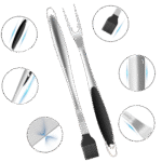 6-Piece XL BBQ Tool Set