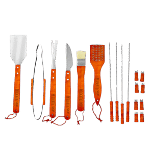 22-Piece Stainless Steel Non-Stick Grill Pan Set