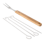 8-Piece Stainless Steel BBQ Tool Set with Carry Box