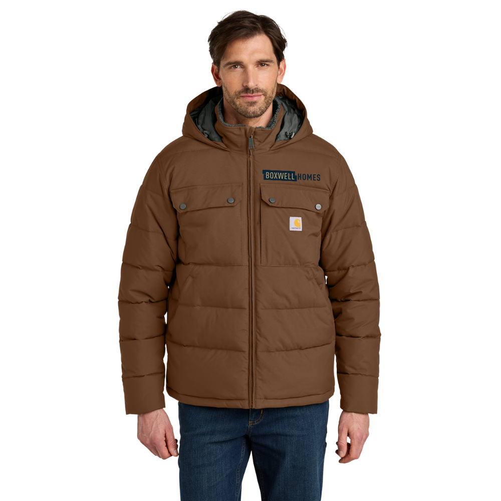 WNG-3530-Carhartt®-Montana-Insulated-Jacket-1-RedDuckBrown Carhartt® Montana Insulated Hooded Jacket