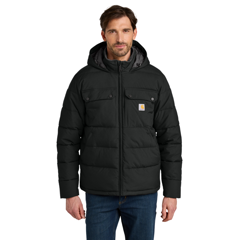 WNG-3530-Carhartt®-Montana-Insulated-Jacket-3-Black Carhartt® Montana Insulated Hooded Jacket