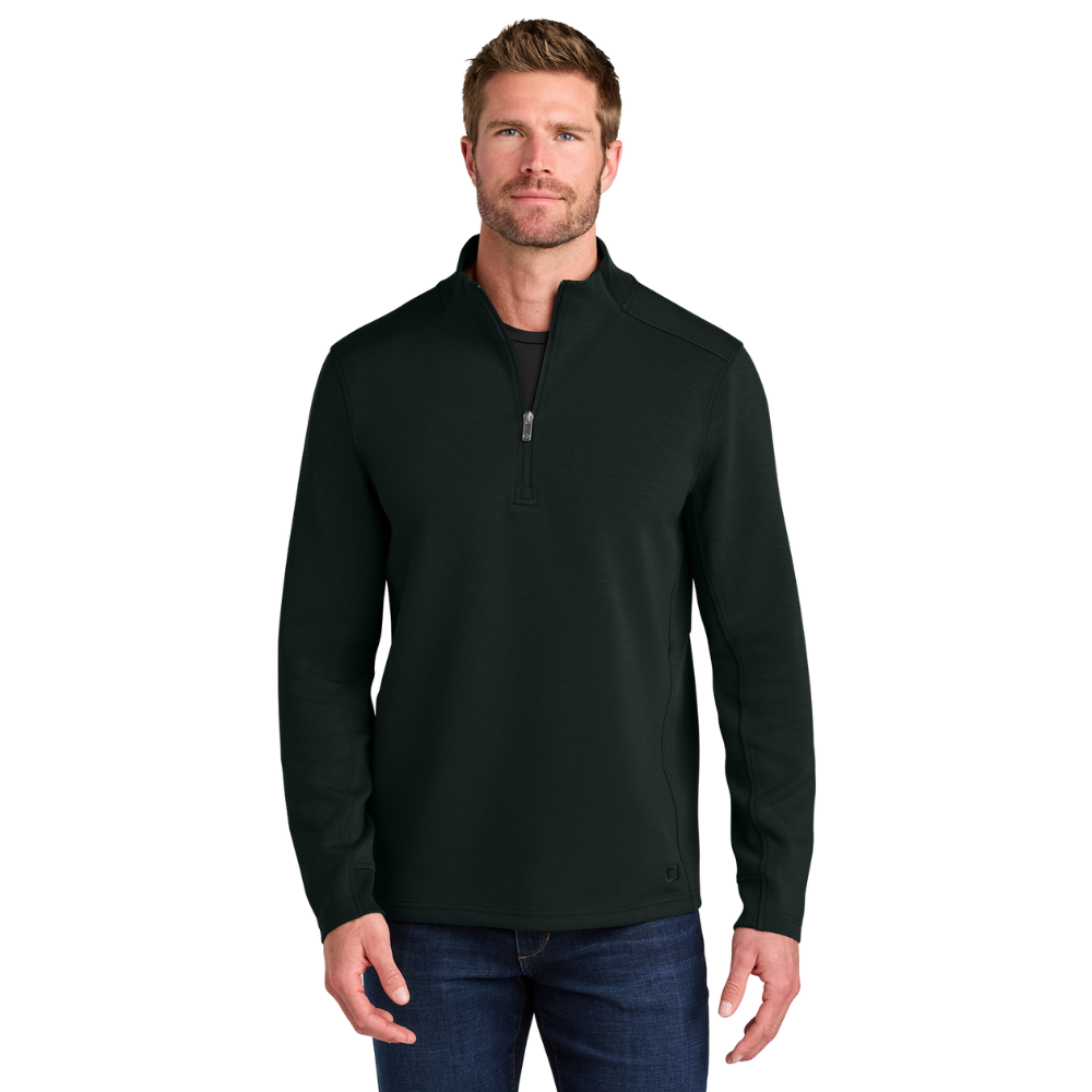 WNG-3541-OGIO® Transcend 1:4-Zip-4-Blacktop OGIO® Transcend 1/4-Zip