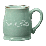 16oz. Colored Trim Spokane Barrel Mug