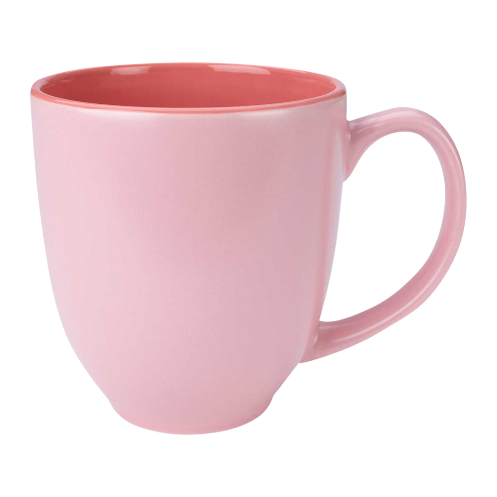 WNG-3770-15oz-Pastel-Bistro-Mug-6-Pink 15oz Pastel Bistro Mug
