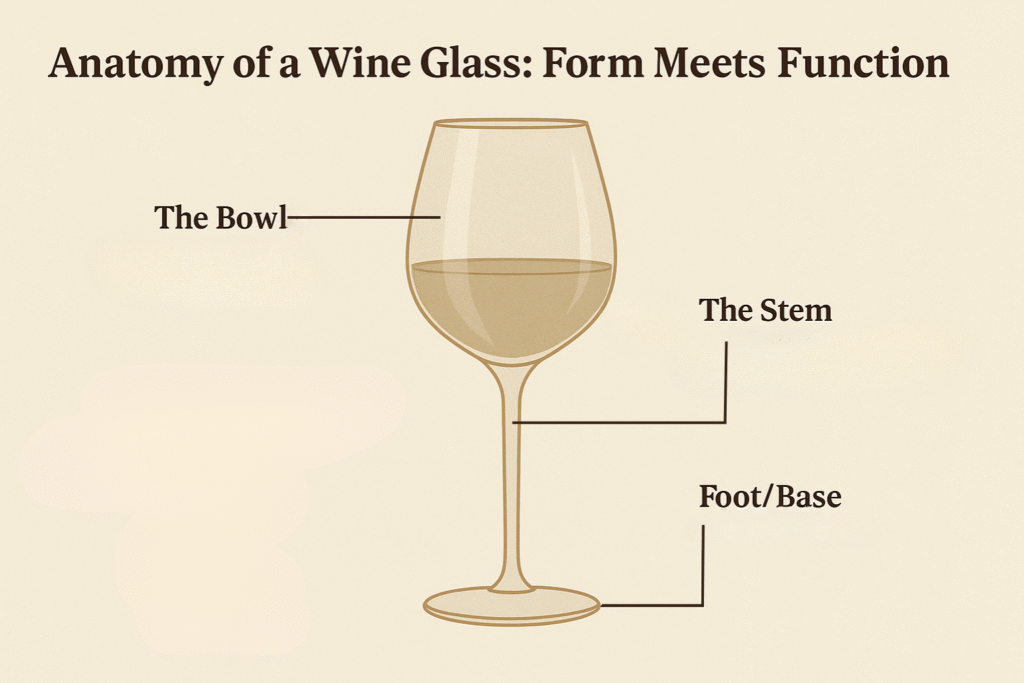 Anatomy of a Wine Glass: Form Meets Function
