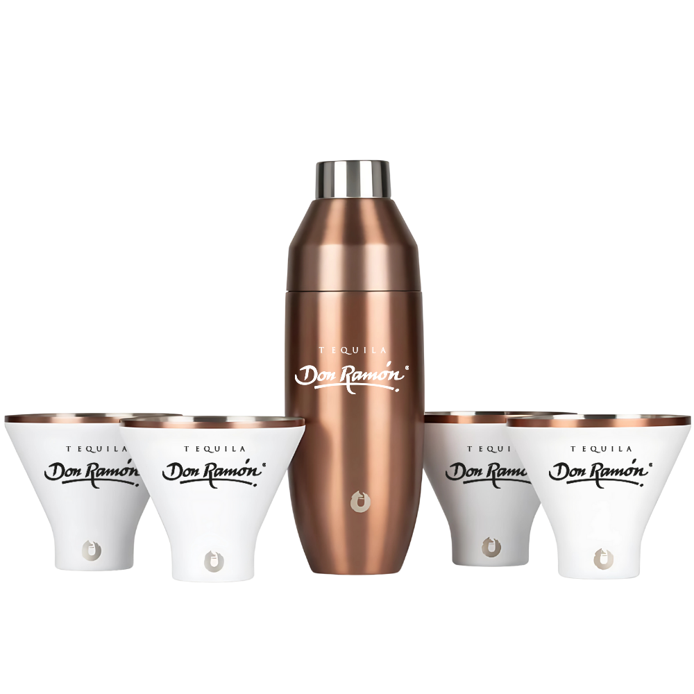 Snowfox Insulated Cocktail Shaker and Martini Tumbler Set