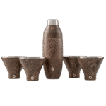Snowfox Insulated Cocktail Shaker and Martini Tumbler Set