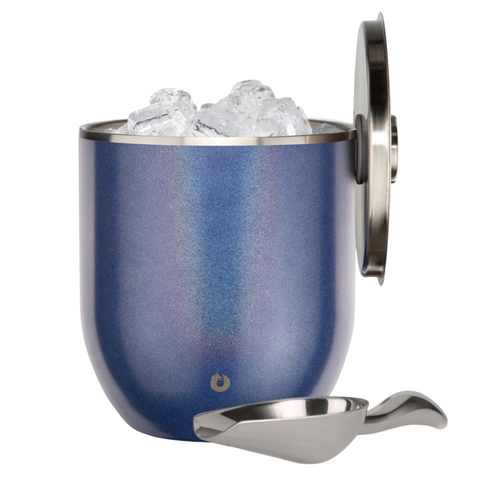 WNG-2856-Snowfox-Bucket-with-Lid-and-Scoop-3L-7-Shimmer Blue 3L Snowfox Insulated Ice Bucket with Lid and Scoop