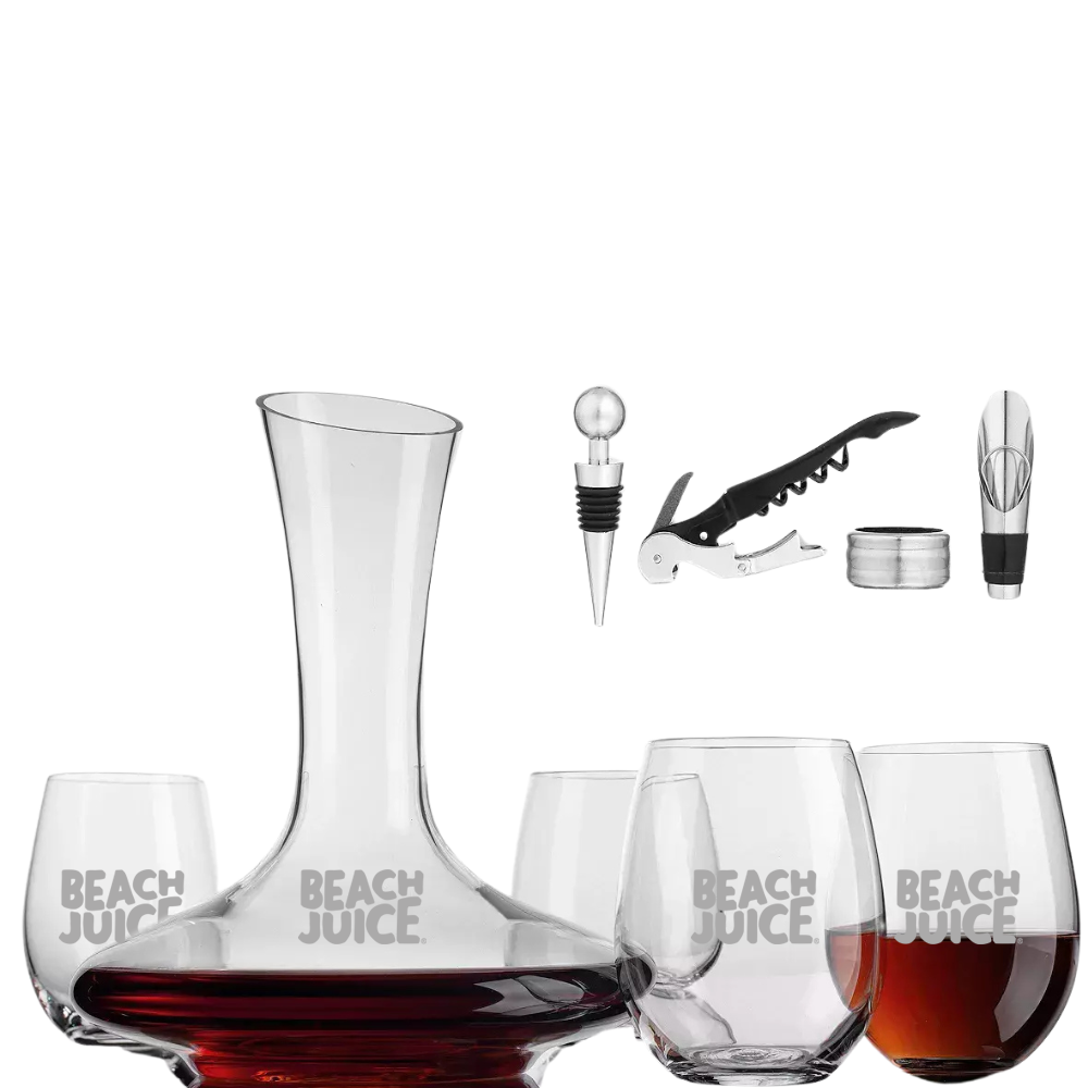 WNG-3430-9-Piece-Wine-Decanter-Set-1 9 Piece Wine Decanter Set
