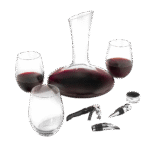 9 Piece Wine Decanter Set