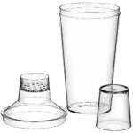 17oz. Acrylic Shaker