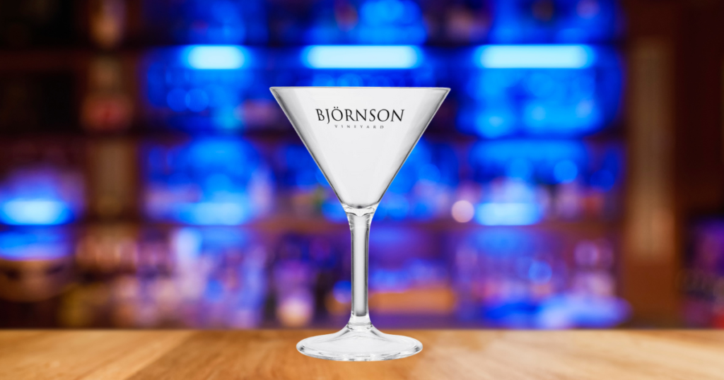 10oz. Acrylic Martini Glass
