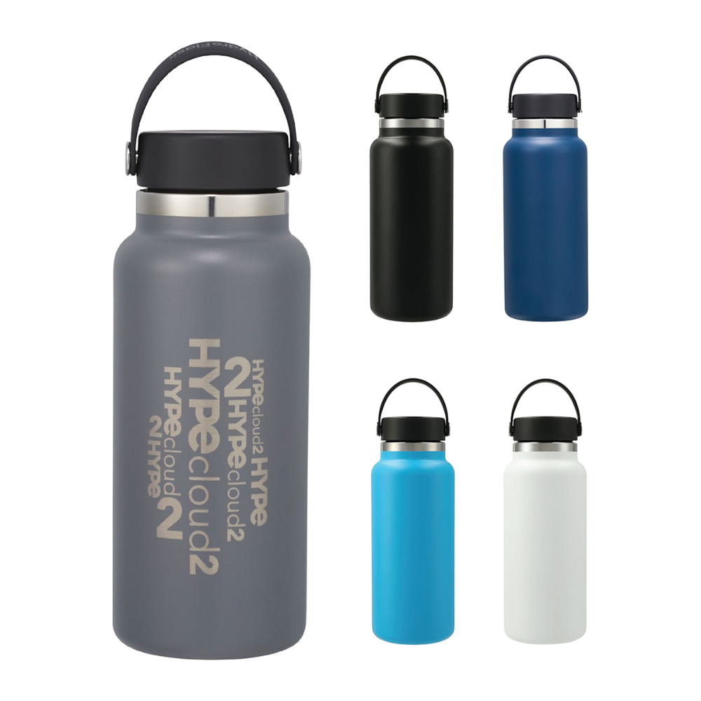 WNG-3785-Hydro-Flask®-Wide-Mouth-32oz-10 32oz.Hydro Flask® Wide Mouth Bottle with Flex Cap