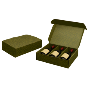 3-Bottle Wine Gift Box