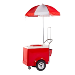 Ice Cream and Drink Push Cart