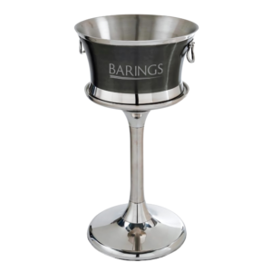 Stainless Steel Pedestal Beverage Tub with Stand
