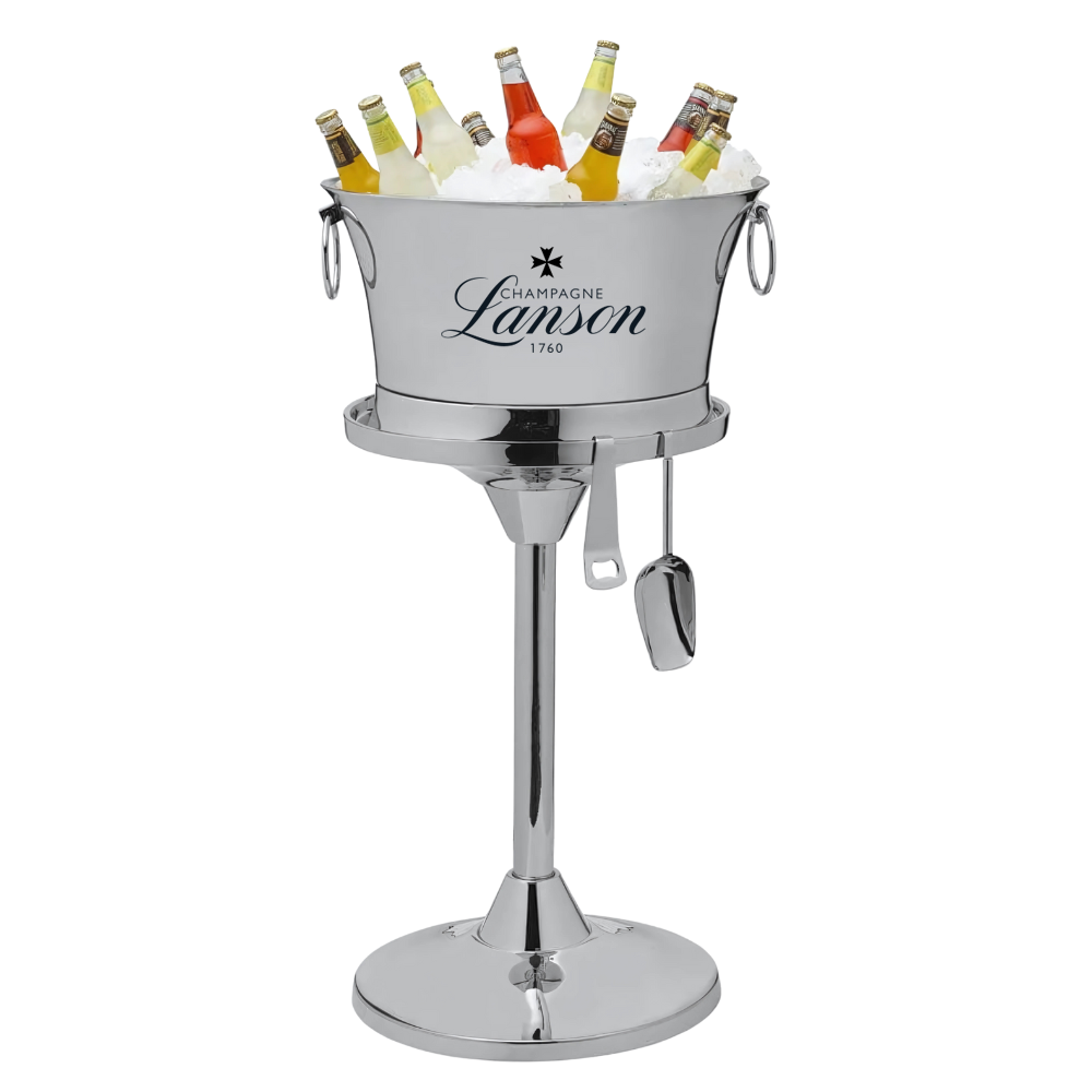 WNG-3837-Double-Wall-Tub-with-Stand-and-Tools-2 28L Double Wall Beverage Tub with Stand and Tools