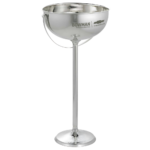 Round Beverage Stand with Handle