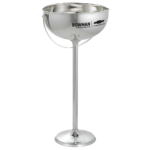 Round Beverage Stand with Handle