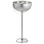 Round Beverage Stand with Handle