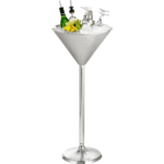 Stainless Steel Martini Glass Beverage Stand