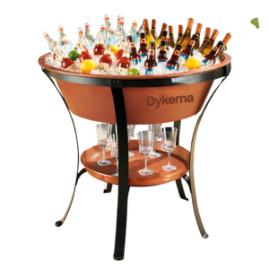 Copper Beverage Tub and Stand