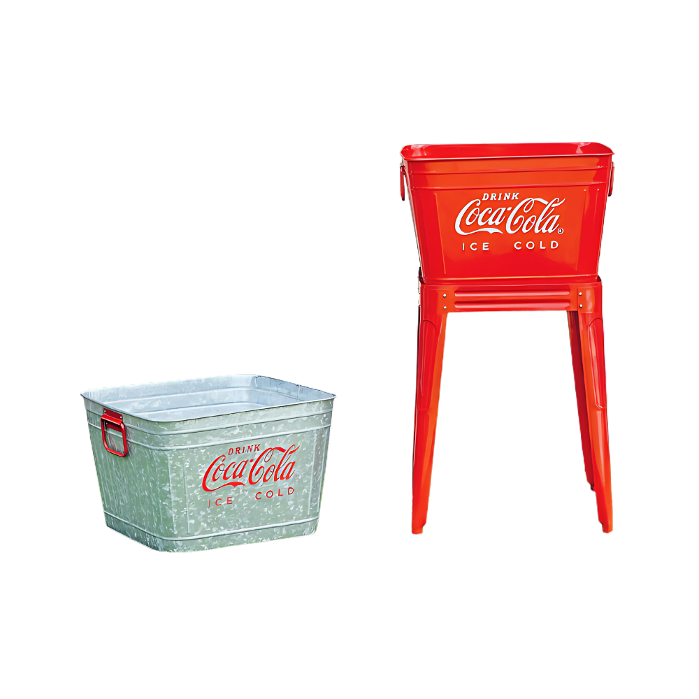 WNG-3847-Retro-Beverage-Tub-with-Stand-5 Retro Beverage Tub with Stand