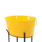 Powder-Coated Steel Party Tub Bucket