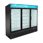 1600L 3 Door Refrigerator with Hinged Doors