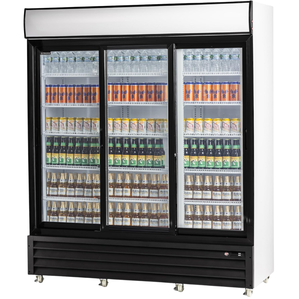 WNG-3955-1600L-3-Door-Refrigerator-4 1600L 3 Door Refrigerator with Hinged Doors