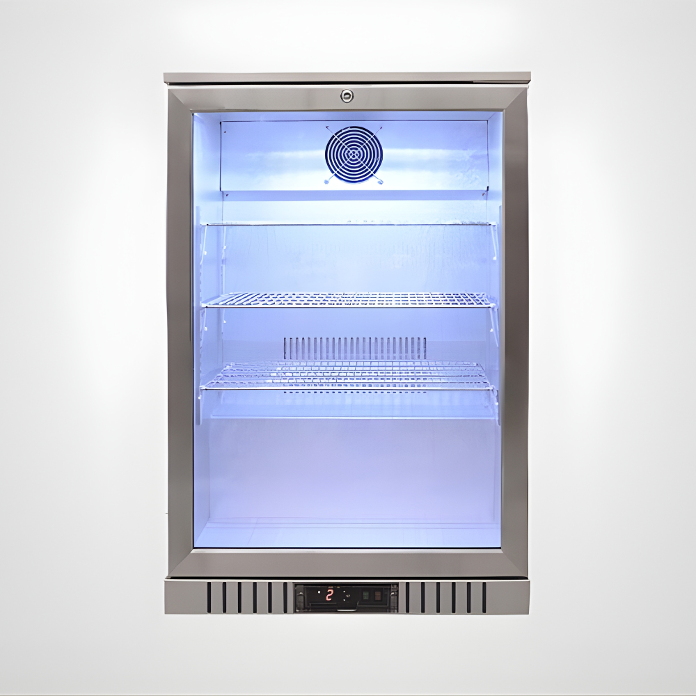 WNG-3962-130L-Stainless-Steel-Glass-Door-Refrigerator-3 130L Stainless Steel Glass Door Refrigerator