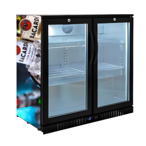 210L 2-Door Back Bar Freezer as Glass Froster