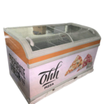 350L Glass Top Freezer