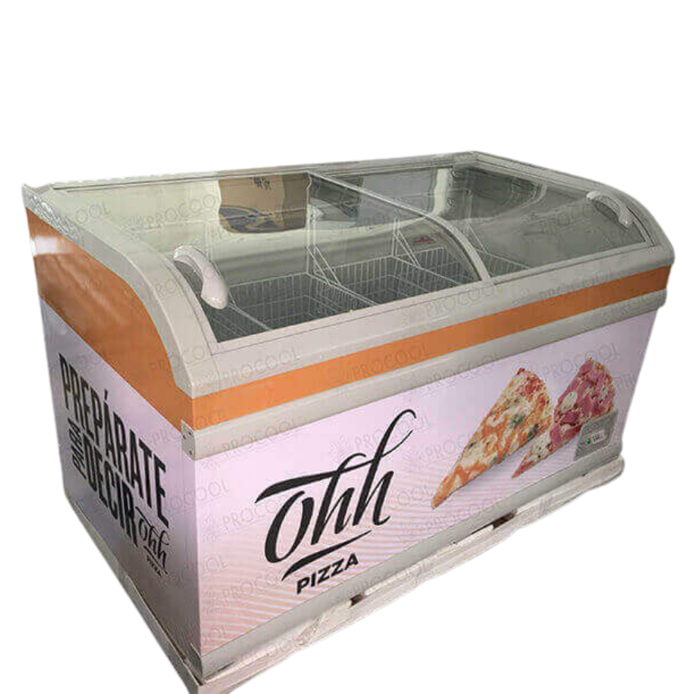 WNG-3982-350L-Glass-Top-Freezer-2 350L Glass Top Freezer
