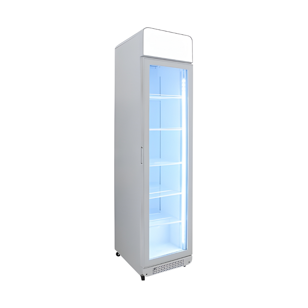 WNG-3984-280L-Retro-Display-Fridge-3 280L Retro Freestanding Fridge with Lightbox