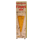 280L Retro Freestanding Fridge with Lightbox