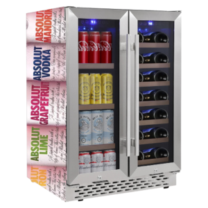 120L Dual Zone Wine and Beverage Cooler