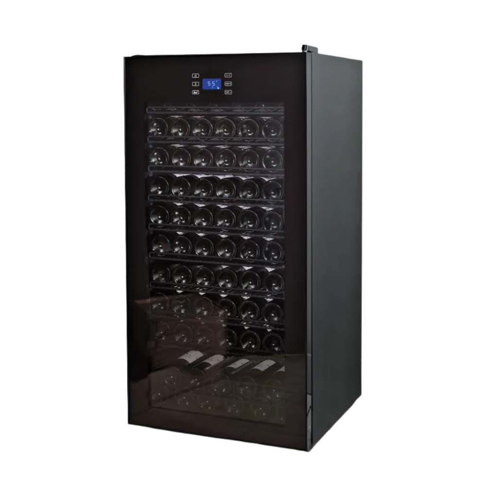 WNG-3998-92-bottle-Single-Zone Free-Standing-Wine-Cellar-3 261L Classic 92-bottle Single-Zone Free-Standing Wine Cellar