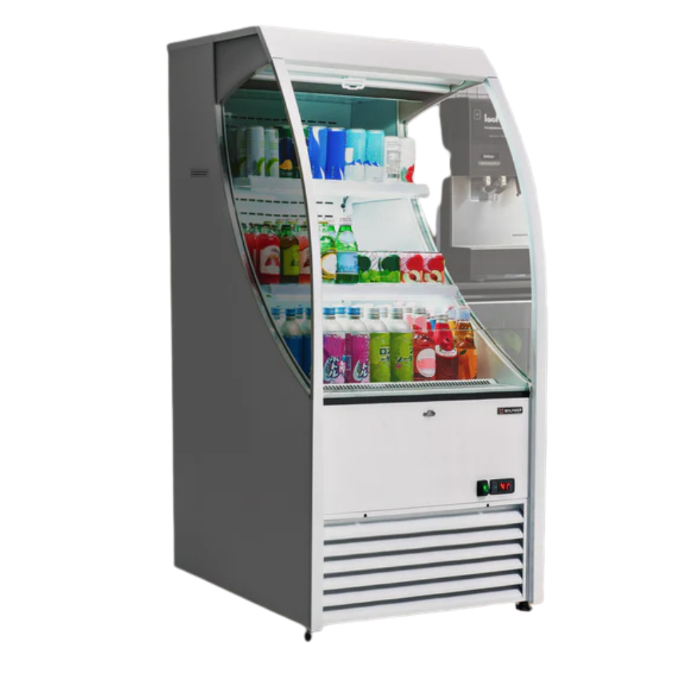 WNG-4012-250L-Merchandiser-Fridge-2 250L Open Air Merchandiser Refrigerator