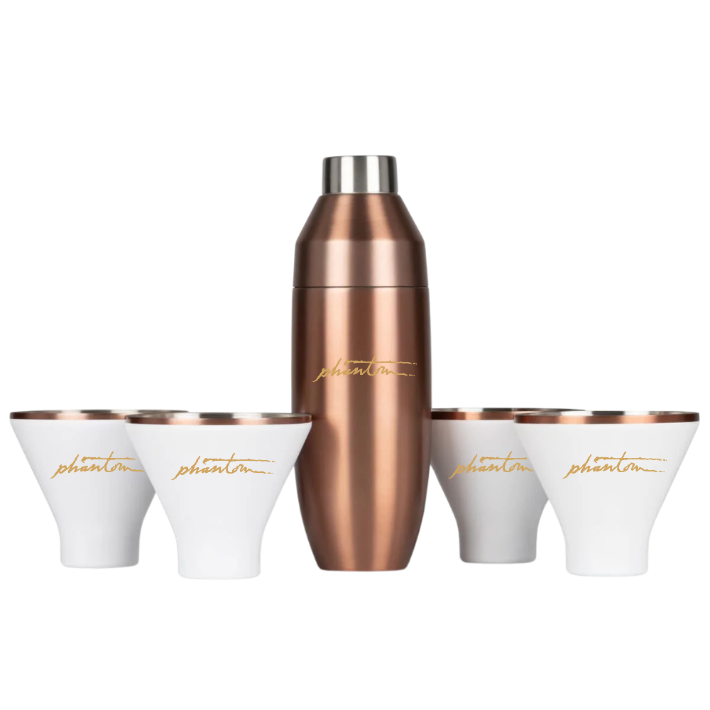 WNG-4023-Shaker-and-Martini-Tumbler-Barware-Set-2-GoldWhite Insulated Cocktail Shaker and Martini Tumbler Barware Set