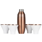 Insulated Cocktail Shaker and Martini Tumbler Barware Set