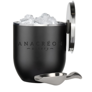 3L Insulated Ice Bucket with Lid and Scoop