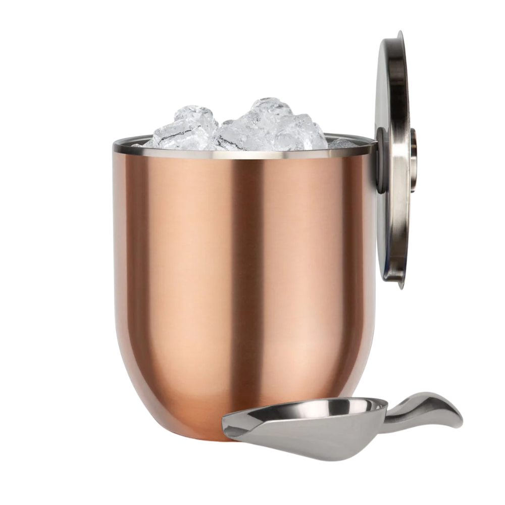 WNG-4031-Insulated-Bucket-with-Lid-and-Scoop-3L-4-Gold 3L Insulated Ice Bucket with Lid and Scoop