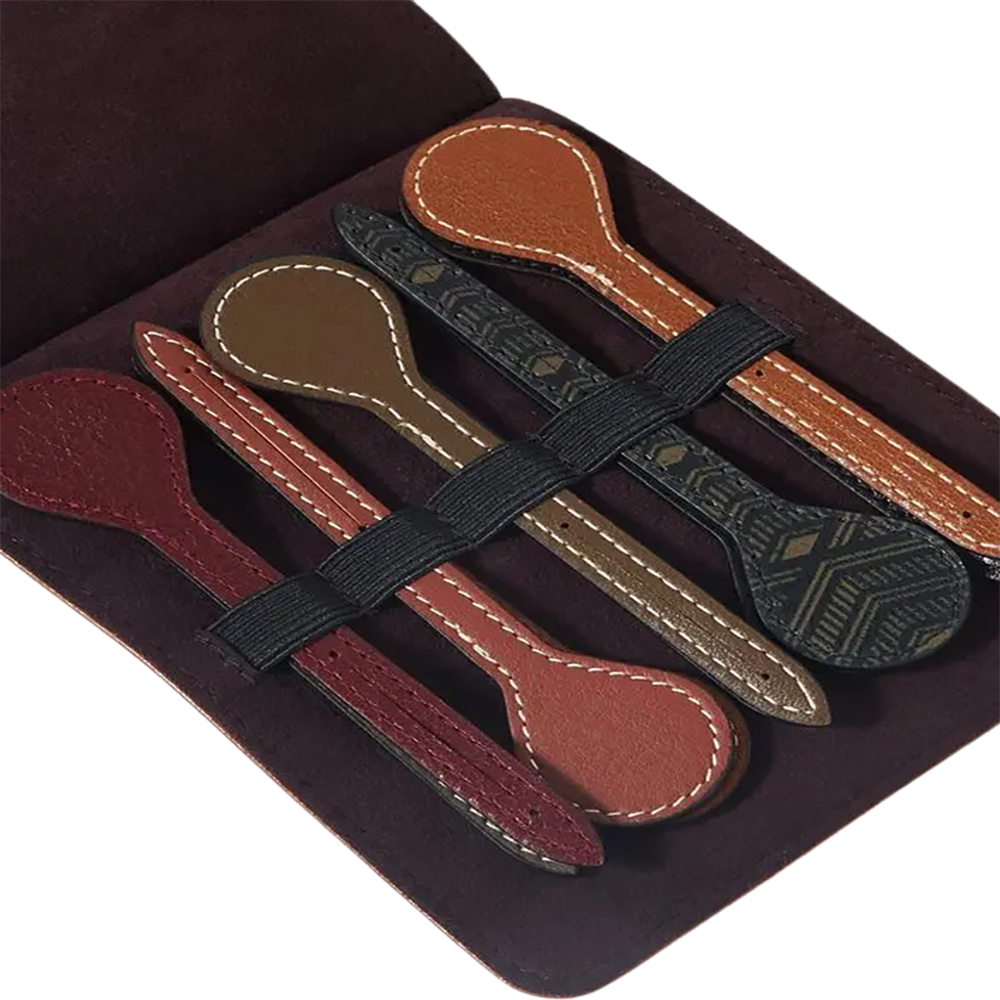 WNG-4035-Leather-Wine-Charms-8 Leather Wine Charms