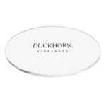 4" Clear Acrylic Coaster
