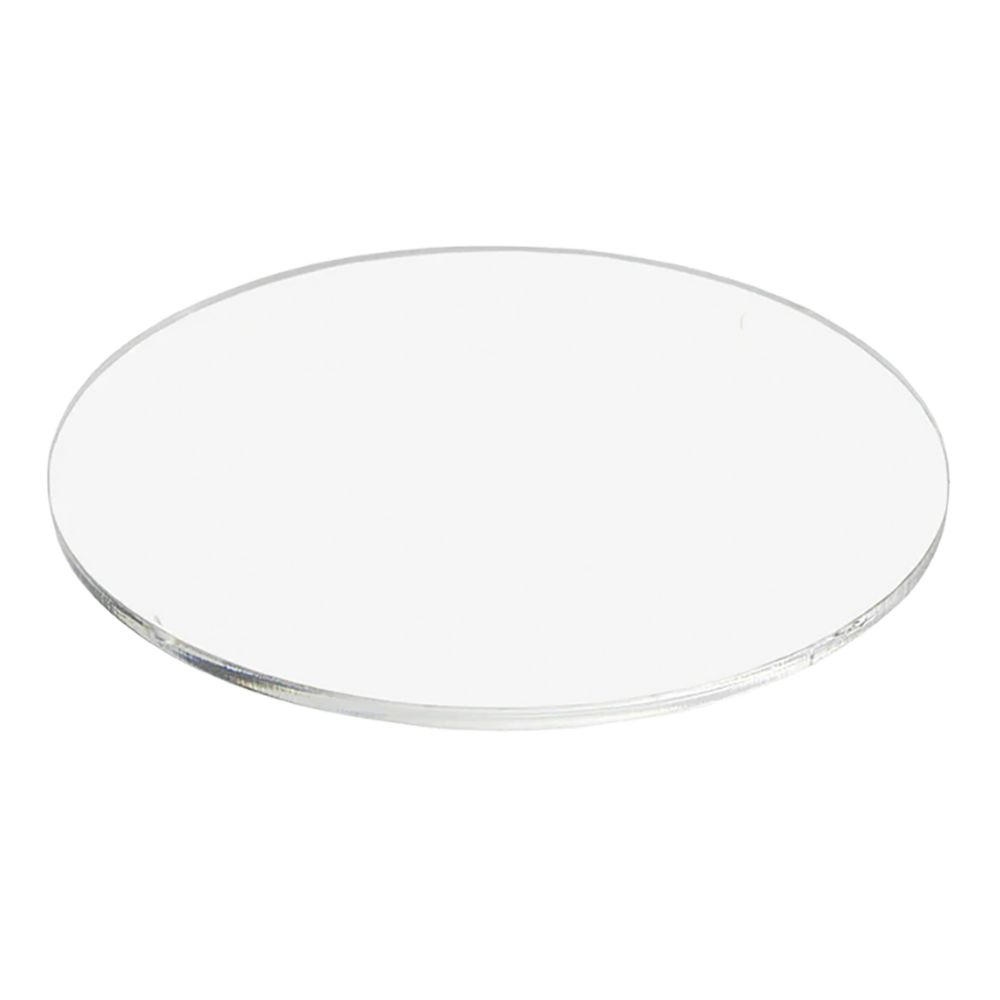 WNG-4044-4-Clear-Acrylic-Coaster-2 4" Clear Acrylic Coaster