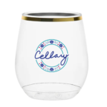 14oz. Vino Gold Rim