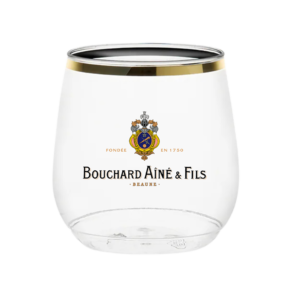 12oz Vino Jr Gold Rim