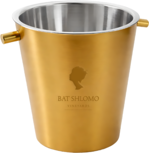 Gold Stainless Steel Double-Wall Champagne Bucket
