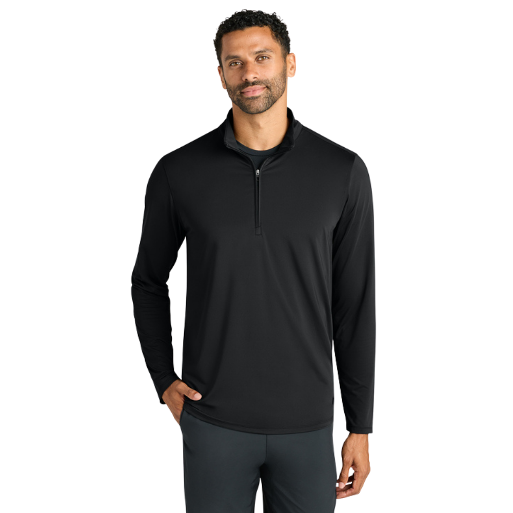 WNG-4249-OGIO®-Regain-1:4-Zip-4-Blacktop OGIO® Regain 1/4-Zip